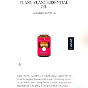 Young living Ylang Ylang Essential Oil